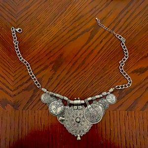 Silver plated necklace